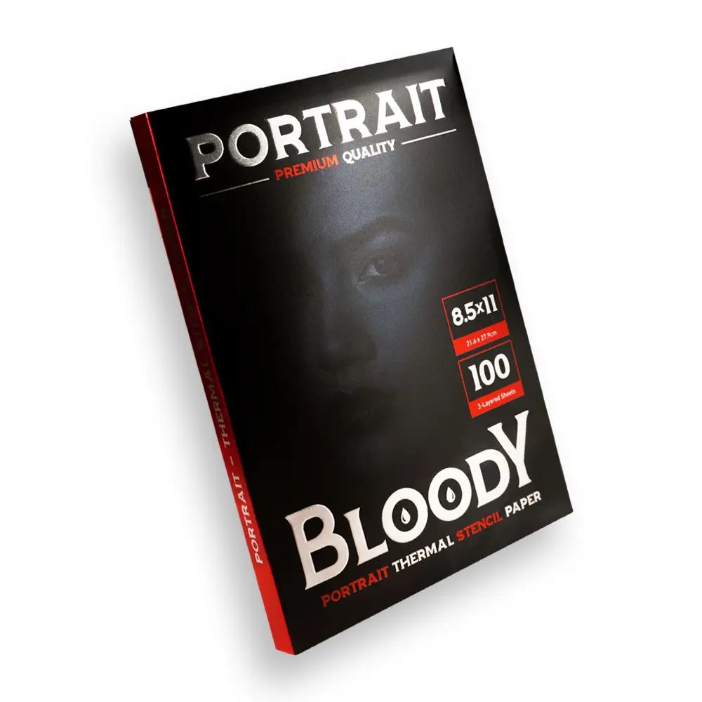 Bloody Portrait - Thermo-Schablonenpapier A4
