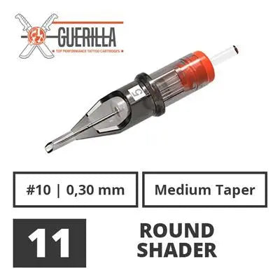 Guerilla Tattoo Nadelmodule - 11 Round Shader