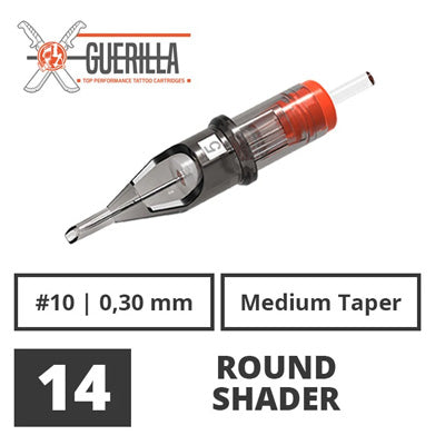 Guerilla Tattoo Nadelmodule - 14 Round Shader LT
