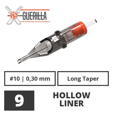 Guerilla Tattoo Nadelmodule - 09 Hollow Liner LT Tattoobedarf Loeffler