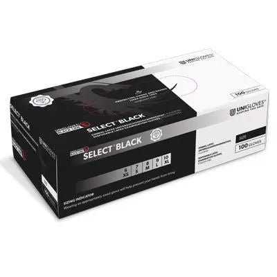 Latexhandschuhe Select Black