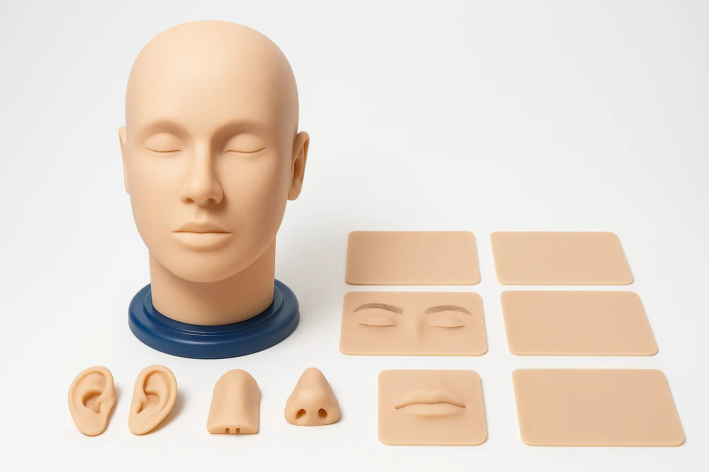Mannequin Uebungskopf mit Ersatzteile