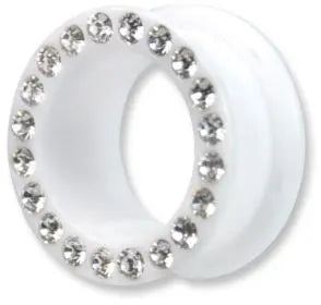 UV JEWELLED FLESH TUNNELS Shop Tattoobedarf