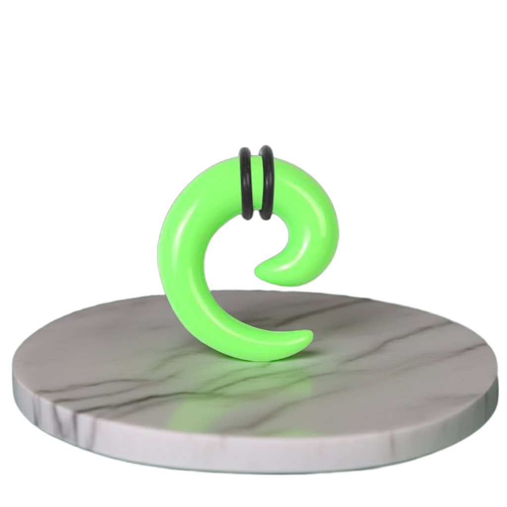 UV_SPIRAL_EXPANDERS_Green