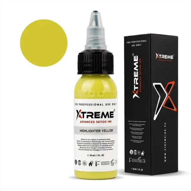 XTreme Ink Tattoo Farben - Highlighter Yellow