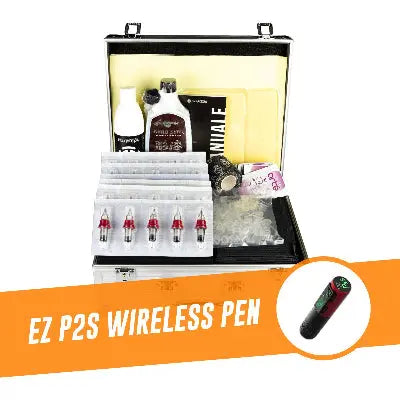 Advanced Tattoo Set - Wireless Machine EZ P2S 