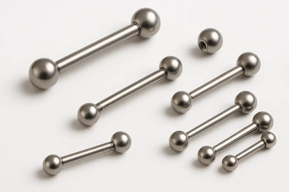 Barbell  Piercingschmuck aus titan 