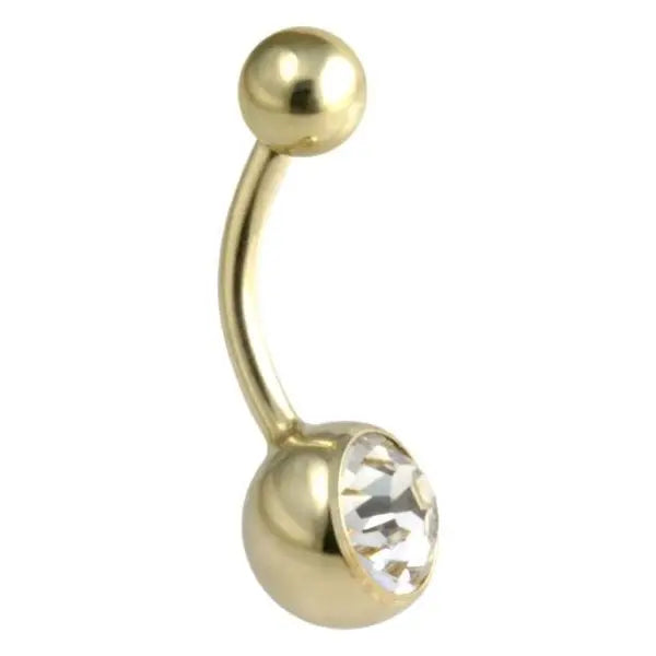 GD TT JEWEL NAVEL BANANABELL