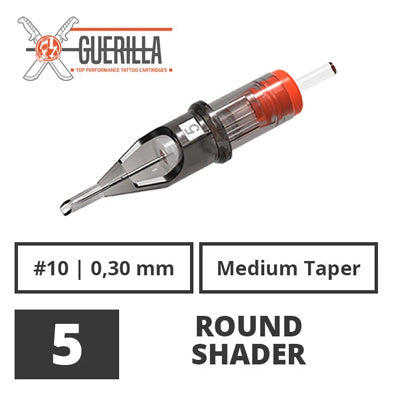 Guerilla Tattoo Nadelmodule - 05 Round Shader
