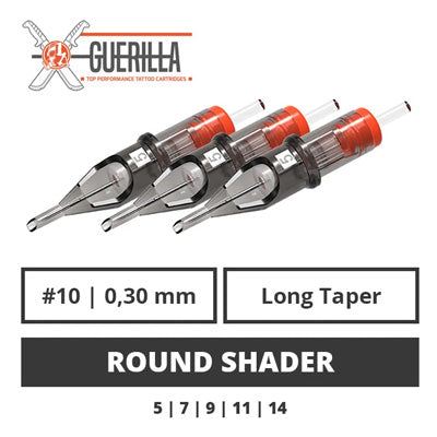 Guerilla Tattoo Nadelmodule - 03 Round Shader Tattoobedarf Loeffler