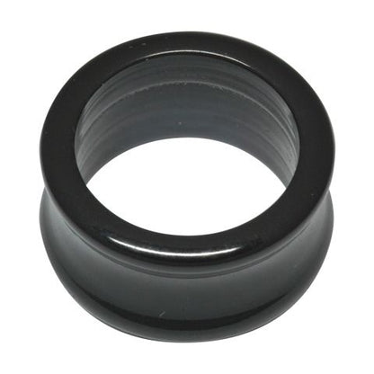 SUPER GAUGED OUBLE FLAREDE YELETS BLACK