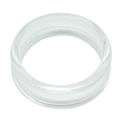 SUPER GAUGE DOUBLE FLAREDE YELETS CLEAR