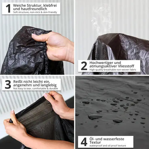 Behandlungsstuhlbezug Schwarz