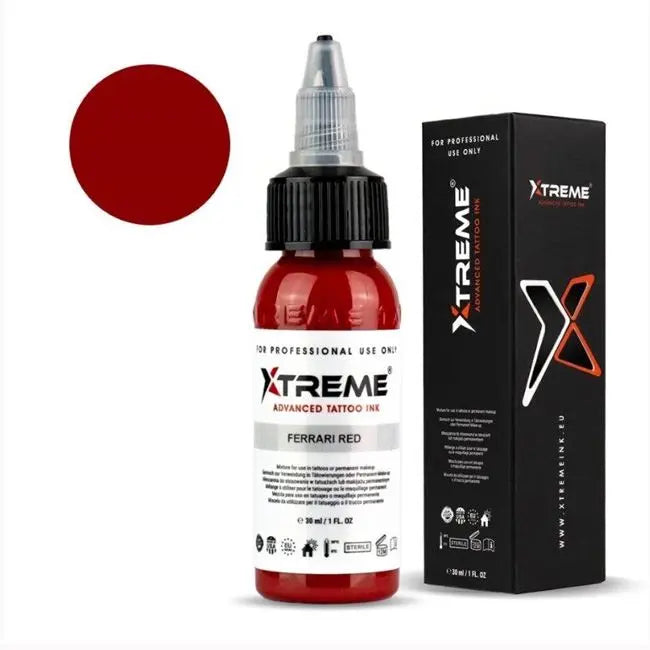 XTreme Ink Tattoo Farben - Ferrari Red