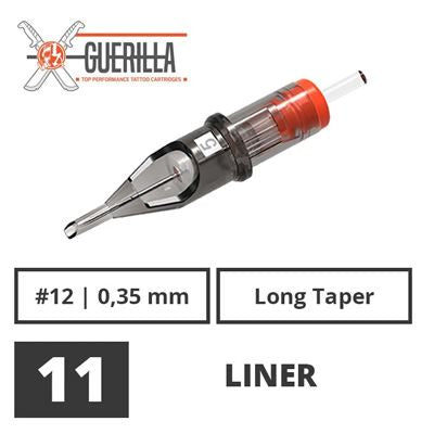 Guerilla Tattoo Nadelmodule - 11 Liner Long Taper