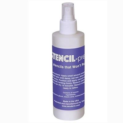 Inkjet Stencil Prep Spray
